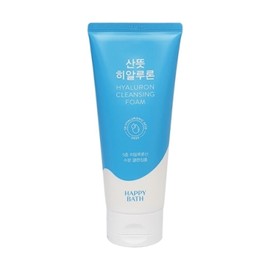 Happibath 해피바스 산뜻 히알루론 클렌징폼 200g Happy Bath Refreshing Hyaluron Cleansing Foam 200g