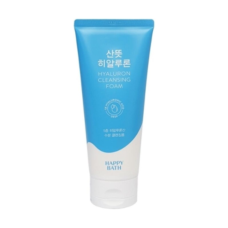 Happibath 해피바스 산뜻 히알루론 클렌징폼 200g Happy Bath Refreshing Hyaluron