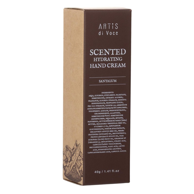 ARTiS di Voce Hydrating Hand Cream 40g SANTALUM