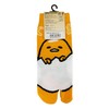 Gudetama Men's Tabi Socks/Logo Up Large Sanrio