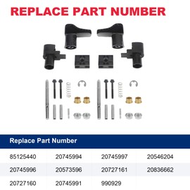 Chassis Fuel Tank Fairing Handle Kit Fit for Volvo VN VNL 2004-2017 Replace# 85125440 20745997 20727161 20745996 20727160