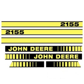 All States 2155 Hood Decal fits John Deere 2155 JD2155