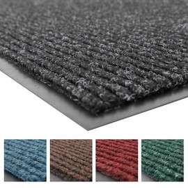 NOTRAX 109S0036CH 109 Brush Step Entrance Mat, for Home or Office, 3' X 6' Charcoal