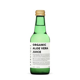 100% Organic Aloe Vera Juice 8.5 fl oz (Box of 6) - Supports Immunity & Gut Health - Straight from Farm in Spain - Undiluted - No Added Sugar or Artificial Preservatives - Non-GMO