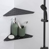 Xiarnotogi Recessed Corner Shower Shelf, 10" SUS304 Stainless Steel, Heavy