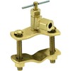 EZ-FLO 1/4 Inch (OD) Self Tapping Saddle Valve, Brass, 65801LF