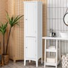 Giantex Storage Cabinet Bathroom High Cabinet with 5 Tier Storage