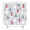 CJWLKJ Merry Christmas Shower Curtains for Bathroom 72 x 72