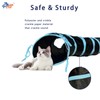 GONPETGP Cat Tunnels for Indoor Cats with Cube Tent Toys