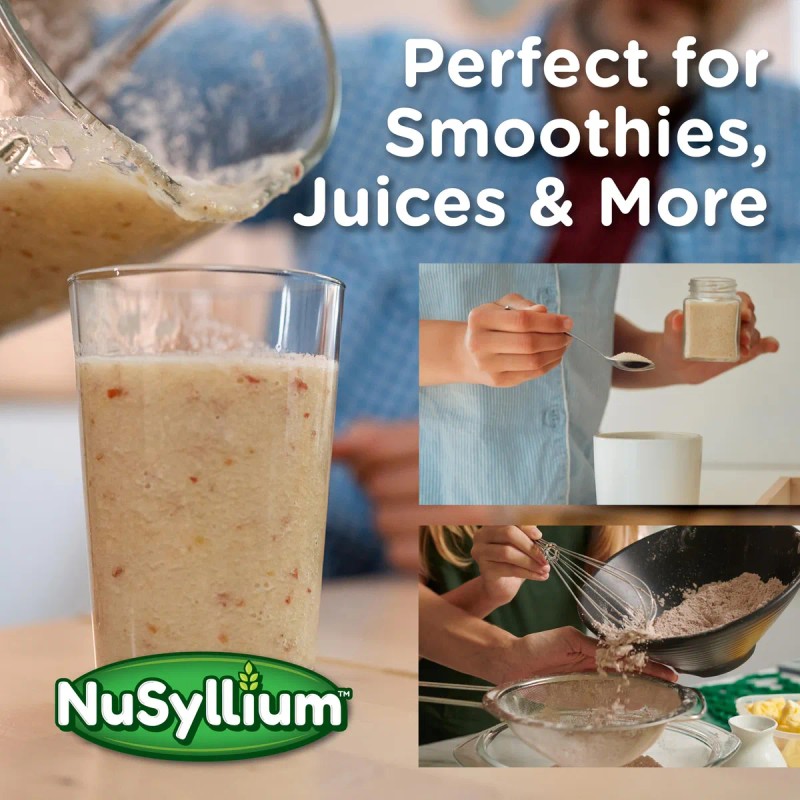 Nusyllium Psyllium Orgánico 72 Porciones Fibra Digestiva