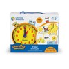 Learning Resources Time Activity Set, Homeschool, Analog Clock, Tactile Learning,