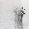 NIVIY 3D No Glue Static Cling Window Films Privacy Cut