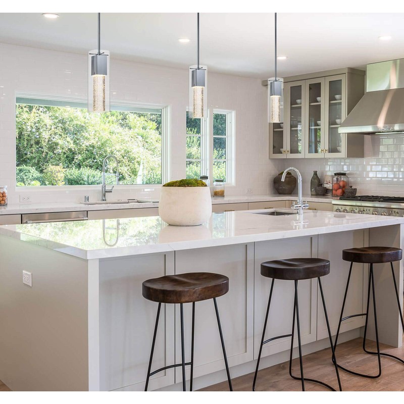 XiNBEi Lighting Pendant Lighting, Modern Mini Kitchen Hanging Pendant Light