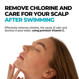 SWIM SALON Chlorine Removing Shampoo for Swimmers | Vitamin C | Clarifying & Hydrating | Free of Sulfates, Silicones, Parabens (10.58 oz / 300g, Pack of 1)