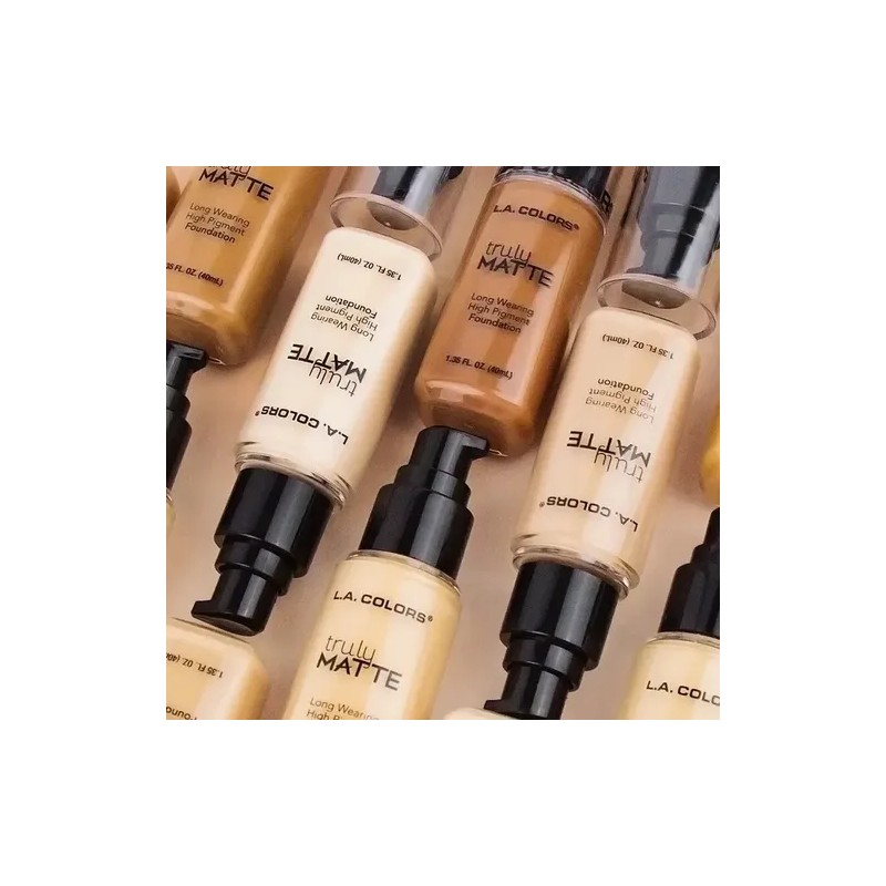 Base De Maquillaje Liquido La Color Truly Mate Cobertura 40g