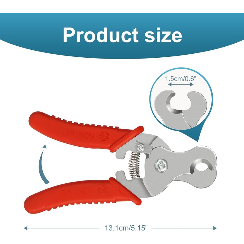 Stainless Steel Ear Tag Removing Tool for Cattle Sheep Goat