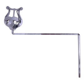 TUOREN Tubas Marching Lyre 3 Vertical Keys Metal Plating Music Sheet Clip Musical Instrument Accssories 4x4mm Socket