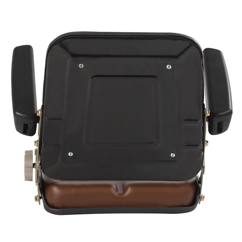 LS-01 Universal Tractor Seat W/Armrest Adjustable Backrest±50°For Dumper Forklift Mower