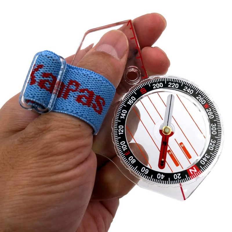 Basic Training Competition Thumb Orienteering Compass for Foot Cross-Country Directional