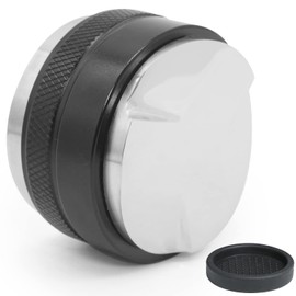 LEUOVE Coffee Distributor & Tamper 53mm Dual Head 2 in 1 Coffee Leveler Tool Espresso Distribution Tool and Tamper Fits 54mm Sage Portafilters Barista Express Barista Pro Coffee Accessories