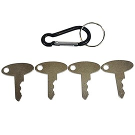 SPAKYGIE ELI80-0089 ELI800089 4PCS 1570 Ignition Keys fits for Ford New Holland 1210 1300 1320 1520 1530 1620 1630 1715 1720 1725 1920 1925 2120 3415