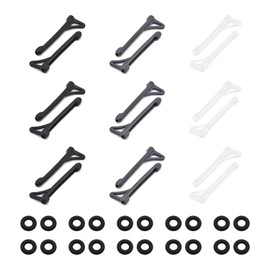 9 pairs of glasses leg covers and 10 pairs of round anti-slip covers, glasses anti-slip covers, glasses holders, glasses ear clips, glasses accessories