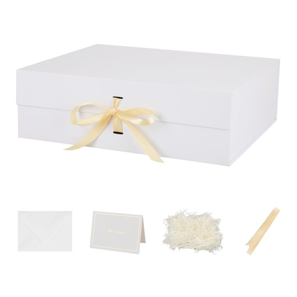 Extra Large Gift Boxes with Lids 3 Pack 19x16x6 Inch