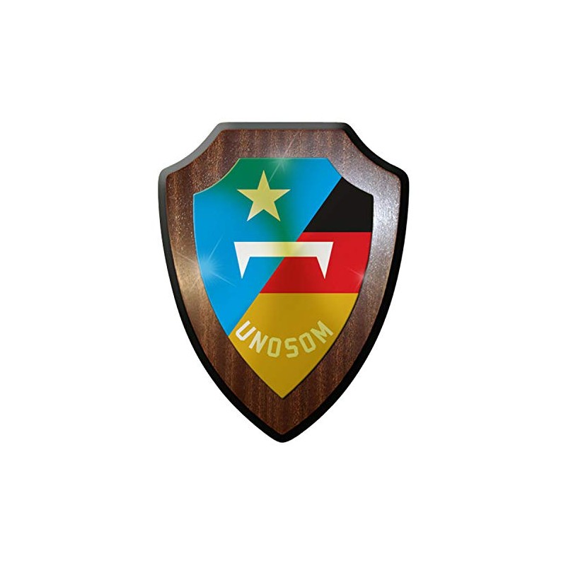 Coat of Arms/Wall Shield/Crest Unosom Somalia Foreign Deployment Africa Uno