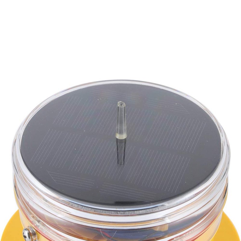 AYNEFY Ship Beacon Light，Boat Flashing Light Solar Power Sidelight IP68