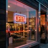 iDecoMart 16 Inch LED Open Sign, Ultra Bright 5 Modes