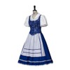 Belle Blue Maid - Disfraz de princesa Belle Village para