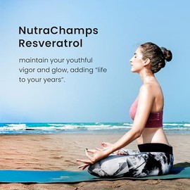 Resveratrol Complex – 1,200 mg Trans-Resveratrol with Grape Seed, Green Tea & Acai Berry – Rich in Polyphenols & Antioxidants - Support for Healthy Ag