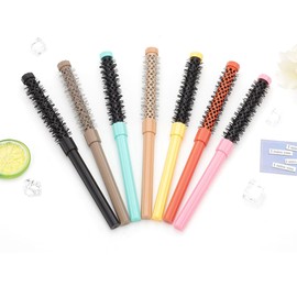 AIXXCUVQ Fluffy Styling Comb Portable Hair Root Mini Curly Hair Set Styling At Home Or On Family Travel Curly Comb Pink), yellow