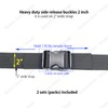 BOSWOAK Side Release Buckles Heavy Duty Plastic Buckle Clips Snaps