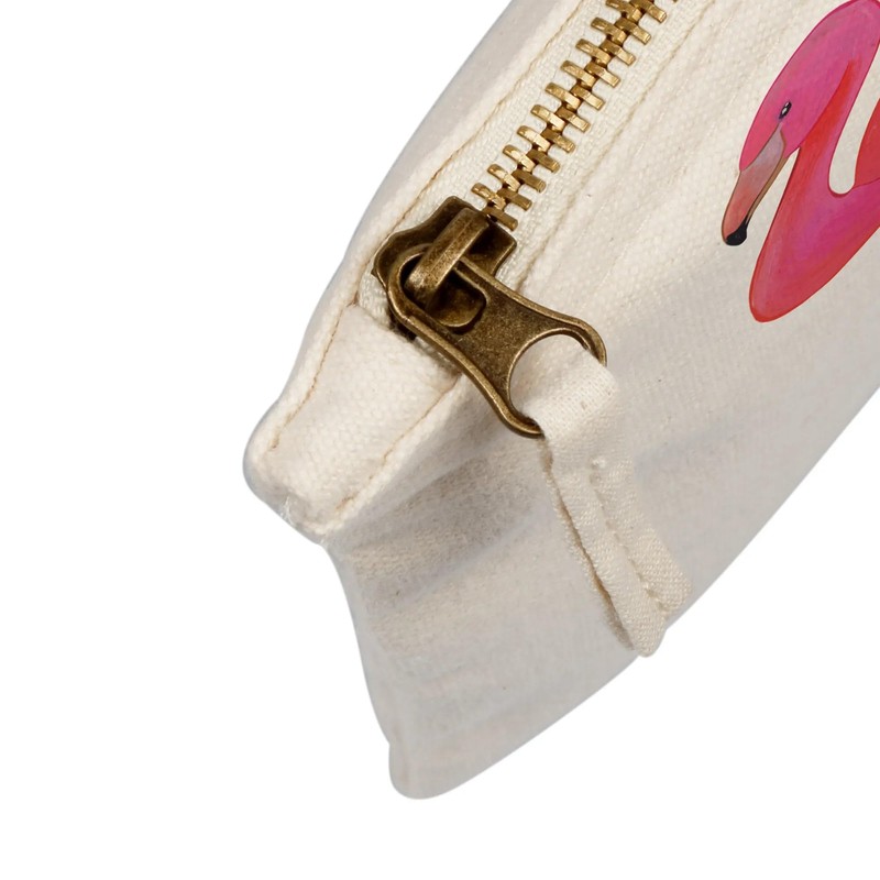 Mr. & Mrs. Panda M Flamingo Classic Make-Up Bag, White,