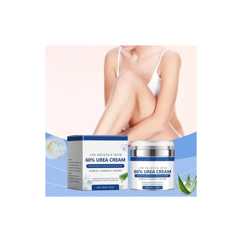 A Crema Para Pies Con 60% Urea Y 2% De