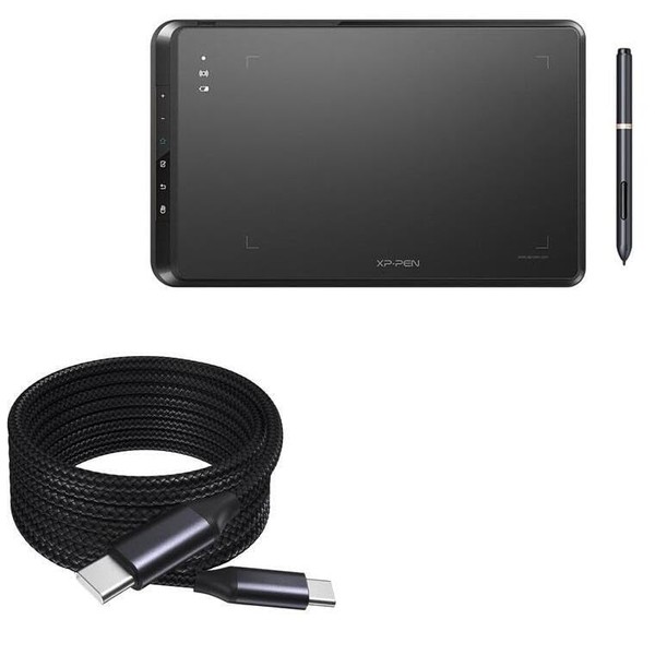 BoxWave Cable Compatible with XP-Pen Star 05 - DirectSync PD