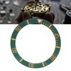 40mm Diameter Watch Bezel Insert Ring Clear Scale Luminous Ceramic