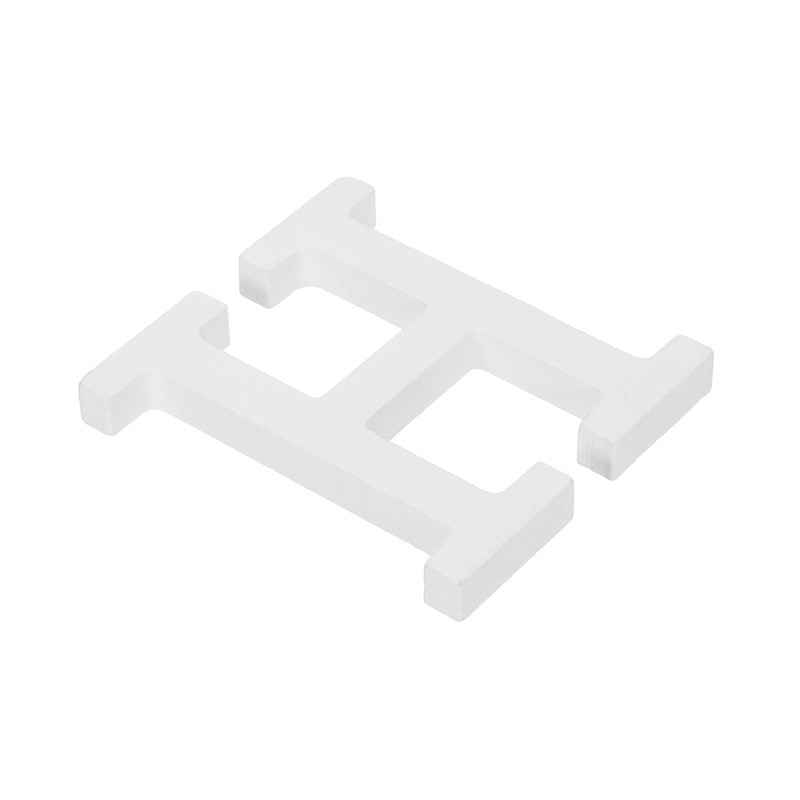 sourcing map Unfinished Wooden Letters H 4.3 Inch Sign Decoration