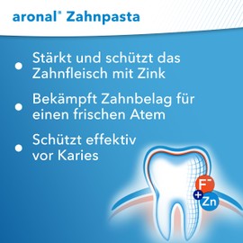 Aronal öko-dent Gum Protection Toothpaste with Zinc (Pack of 150 ml