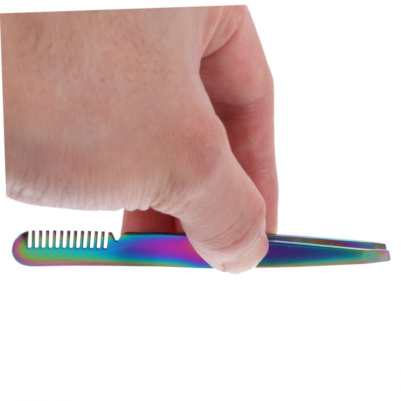 CAXUSD Facial Hair Remover Tweezers Set 4pcs Precision Eyebrow Tweezers