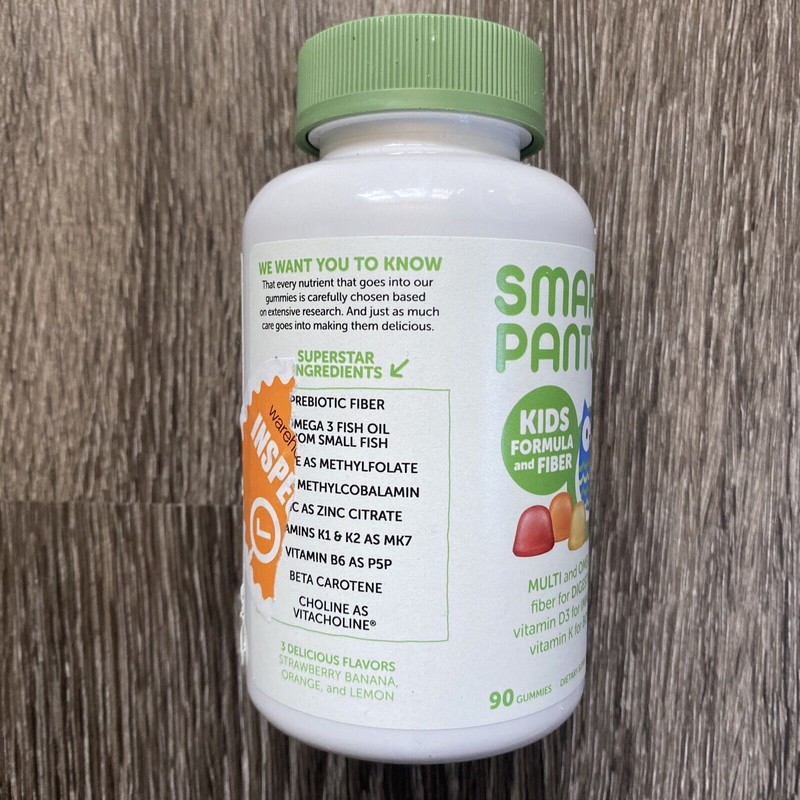 Miss Smarty Pants Smarty Pants Kids Formula + Fiber Multi