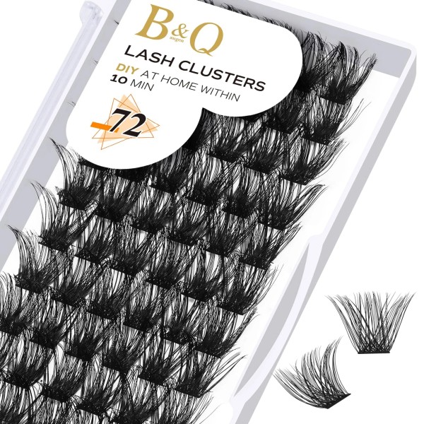 Does not apply DIY 14mm False Eyelash Clusters 72 Reusable