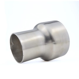 Universal ID 2 Inch to OD 3 Inch Exhaust Adapter, Stainless Steel Exhaust Coupler(2" ID to 3" OD), Adapter Reducer Whole Length 3.6 Inch