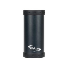 Pearl Metal D-6743 Cold Insulated Can Holder Cover, Cooler, Tumbler, 16.9 fl oz (500 ml), Double Wall Vacuum Insulated, Black, Cool Storage