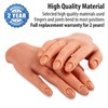 Professional Silicone Practice Hand for Acrylic Nails by Nail Nobility
