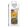 BIBS Colour Paquete de 2 chupetes. Libre de BPA, Tetina