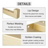 OVOV 4 Pcs Heavy Duty Shelf Brackets 6 inch Industrial
