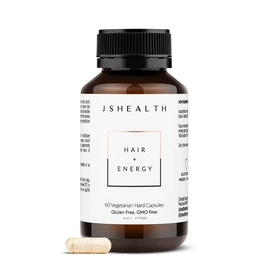 JSHEALTH Hair + Energy Formula 60 Capsules
