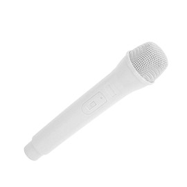 Fake Microphone for Karaoke, Microphone Model, Pretend Play Microphone Toy, Kids Toy Microphone, Close to Real Mic, 1:1 Simulation Microphone, Costume, Banquet Goods(White)